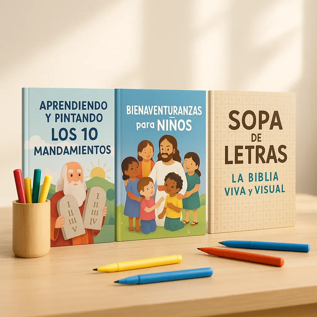 Aprendiendo, jugando y pintando con la Biblia